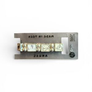 Angel Pearl and Ivory Charm Bracelet